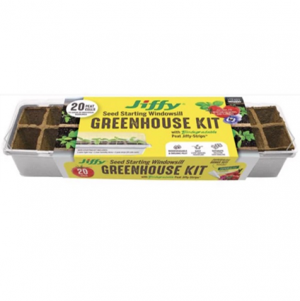 Jiffy Windowsill Greenhouse Kit 20 Count