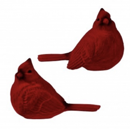 Flocked Cardinal 6" (Sold separately)