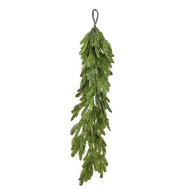 Real Touch Noble Fir Garland 48"