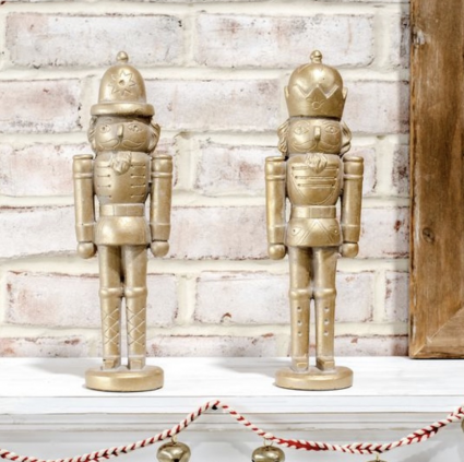 Gold Nutcracker 12.25" (sold separately)