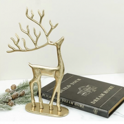 Gold Reindeer 16"