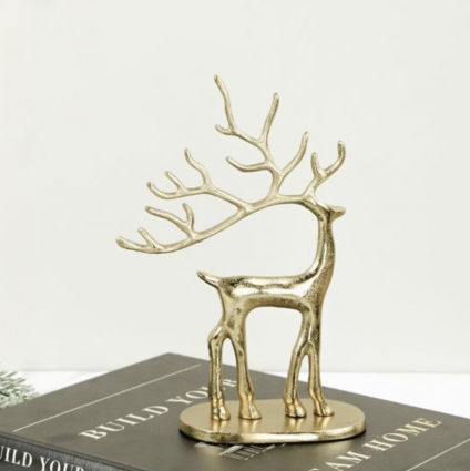 Gold Reindeer 10"