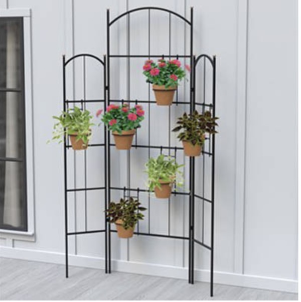 Three-Panel Garden Trellis 37"W x 72"H