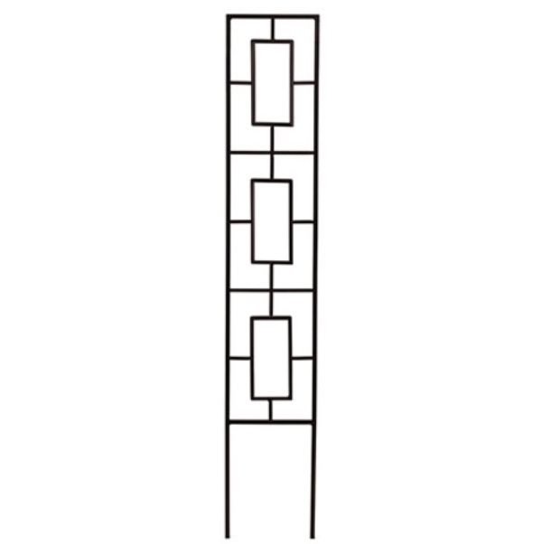 Contemporary Pot Trellis 8"W x 46"H