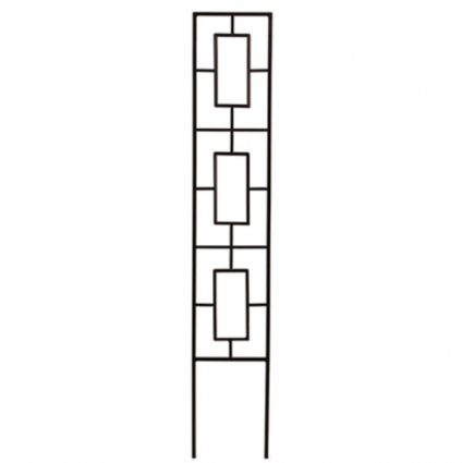Contemporary Pot Trellis 8"W x 46"H