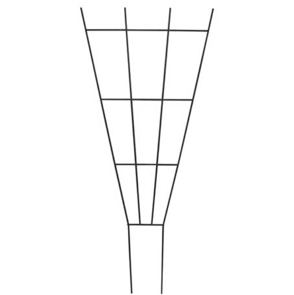 Fan Pot Trellis 15"W x 36"H