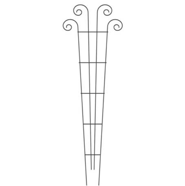 Wave Pot Trellis 48"H