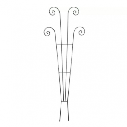 Bronze Fan Trellis 60"H
