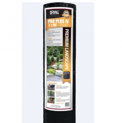 SRW Pro Plus IV Premium Landscape Fabric 3' x 50' 4 oz