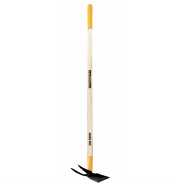True Temper 2-Prong Weeding Hoe with Wood Handle