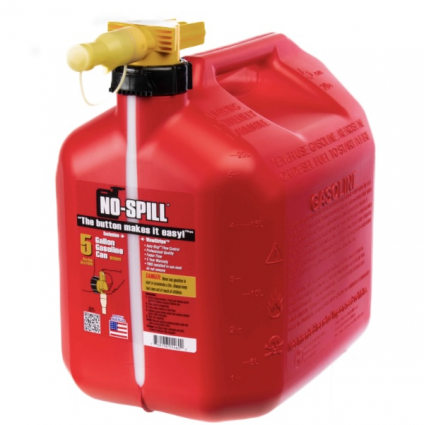 No-Spill 5 Gallon Gasoline Can with ViewStripe