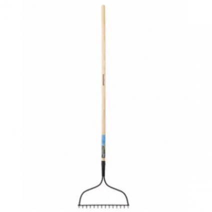 Green Thumb Bow Rake with 51" Handle, 14-In. Head