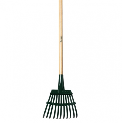 Flex Rake Shrub Rake � 8" Head, 48" Hardwood Handle