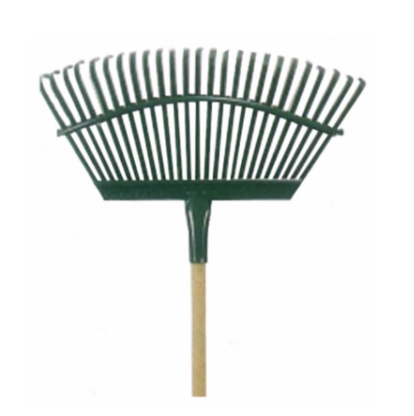 Flexrake Lawn Rake with Flex Steel Head � 19" Head, 48" Handle