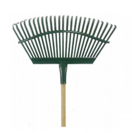 Flexrake Lawn Rake with Flex Steel Head � 19" Head, 48" Handle
