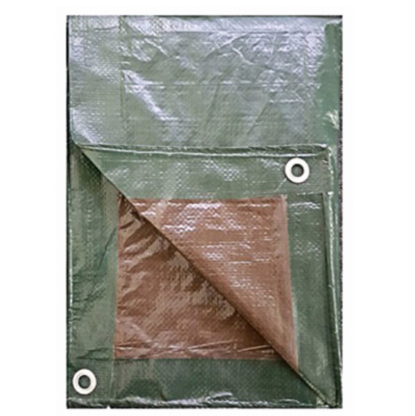 Tru-Guard Green and Brown Storage Tarp 6' x 8'