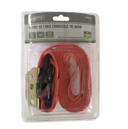 Master Mechanic Cambuckle Tie-Down 1" x 10'