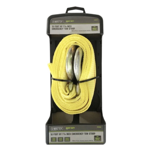 Master Mechanic Emergency Tow Strap 1-7/8" x 10'