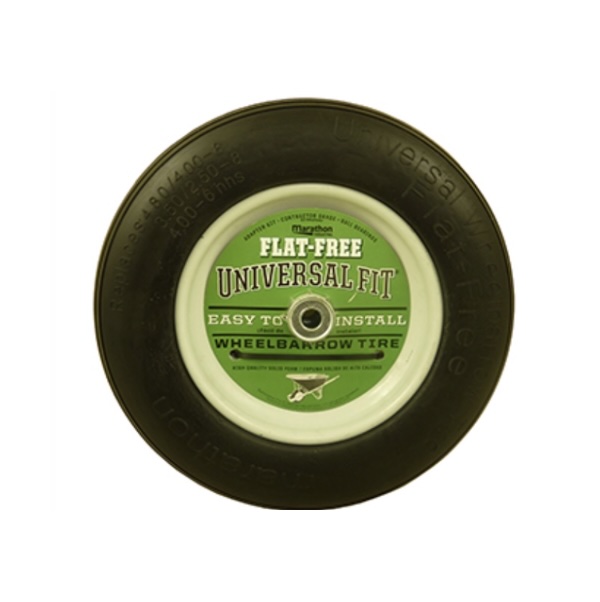 Universal Fit Wheelbarrow Tire � Flat Free