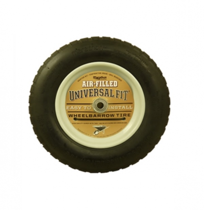 Air Filled Wheelbarrow Tire � Universal Fit