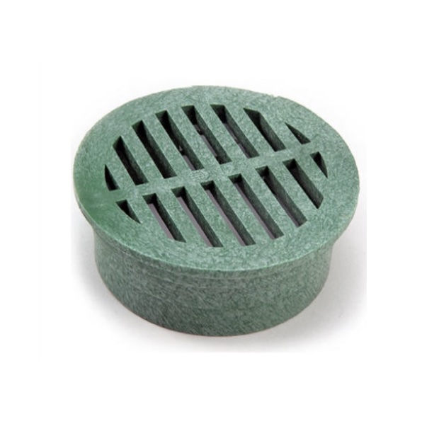 Green Round Drain Grate &nbsp;4"