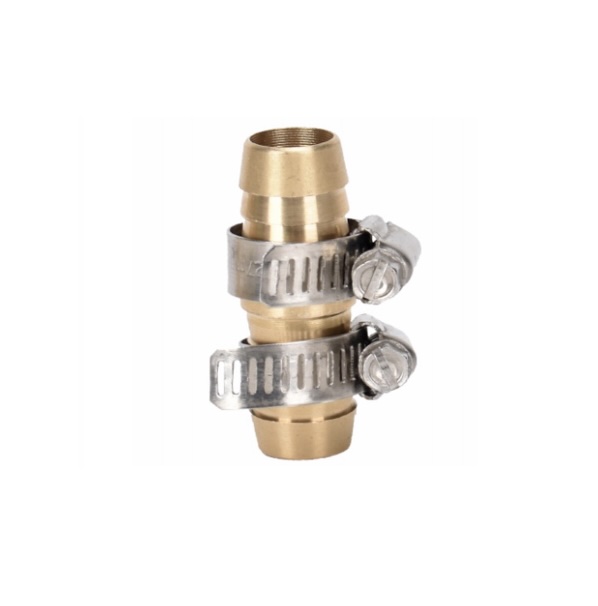 5/8 In. Brass Hose Mender, Barb Style&nbsp;&nbsp; 