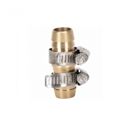 5/8 In. Brass Hose Mender, Barb Style&nbsp;&nbsp; 