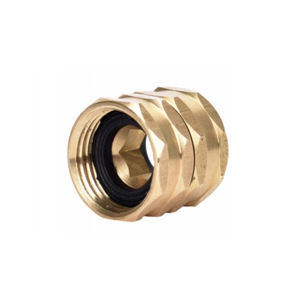 Brass Double Female Swivel Connector 3/4"