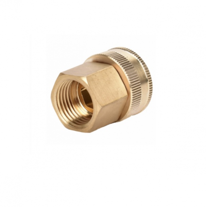 Brass Double Female Swivel Connector 1/2" x 3/4"