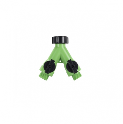 Premium Two-Way Full-Flow Poly Hose Y Connector