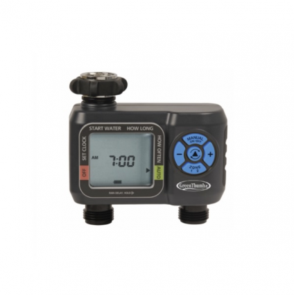 Green Thumb 2-Zone Watering Timer 