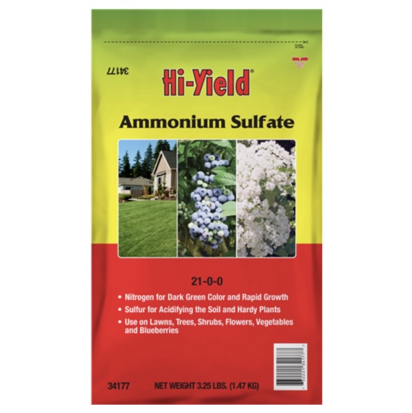 Hi-Yield Ammonium Sulfate Fertilizer 3.25LB