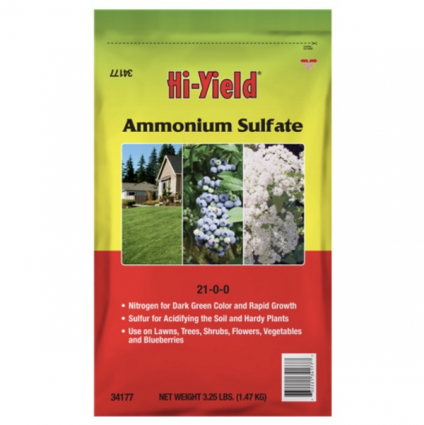 Hi-Yield Ammonium Sulfate Fertilizer 3.25LB