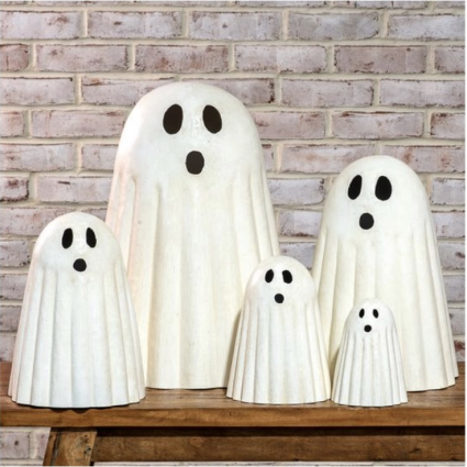 Metal Ghost Decor L (Sold Separately)