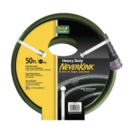 NeverKink 5/8 In. Dia. x 50 Ft. Heavy Duty Garden Hose