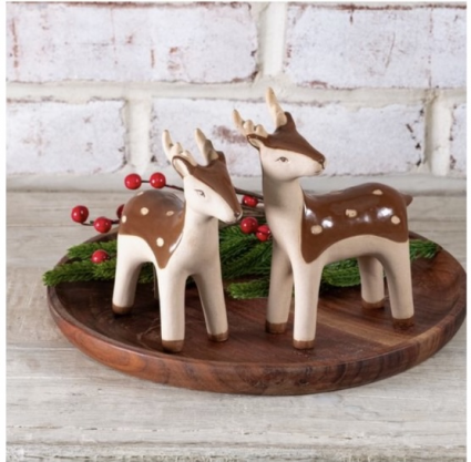 Large Beige and Brown Deer