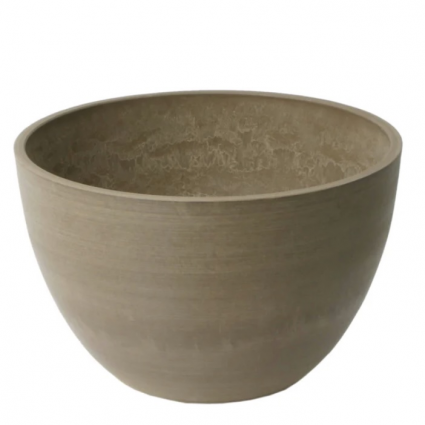 Valencia Taupe Bowl 12"