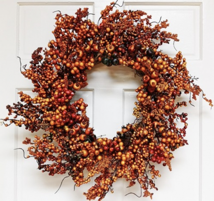 Harvest Wreath 25"