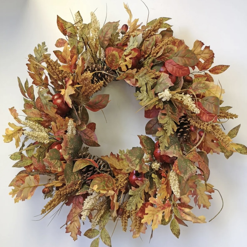 Pomegranate Wreath 30"
