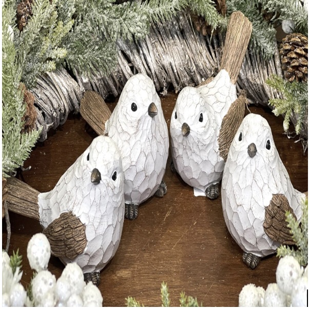 Winter White Bird 5" (sold separately)