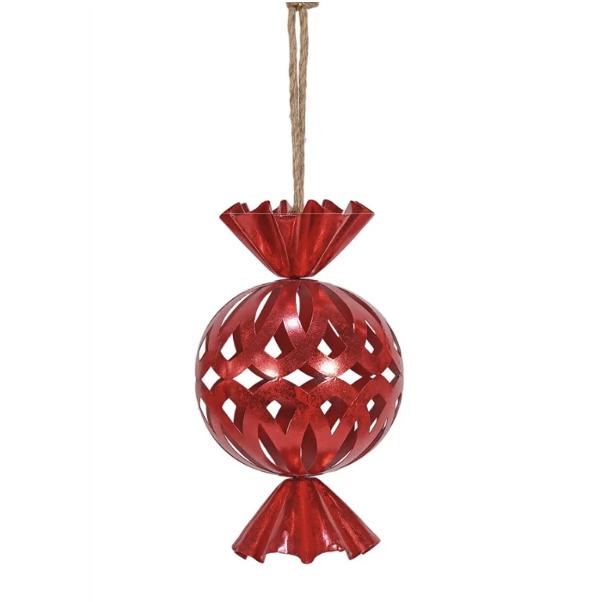 Red Candy Bell Ornament 7"X 10" 