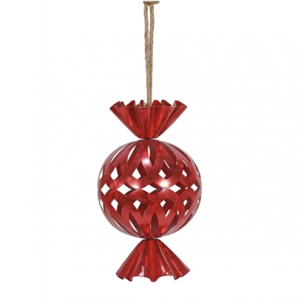 Red Candy Bell Ornament 7"X 10" 
