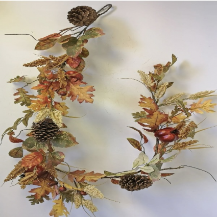 Pomegranate Garland 6'