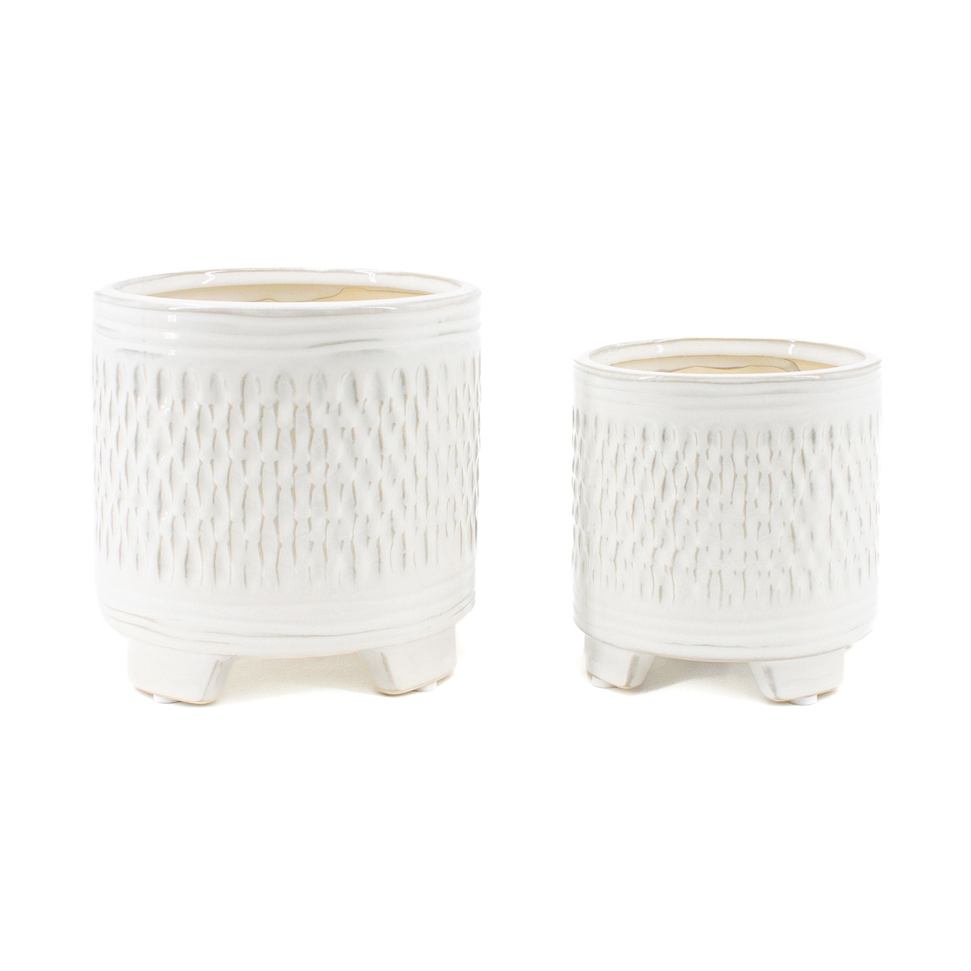 Small Round Porcelain Planter 5"