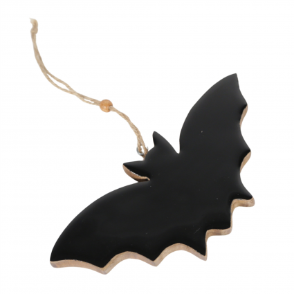 Large Black Bat Hanger 7.5'W
