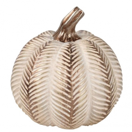 Chevron Pumpkin 6.5"