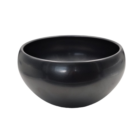 Luna Black Pearl Powder-Coated Bowl 7.8"
