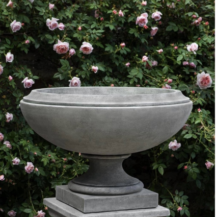 Large Jensen Cast Stone Urn