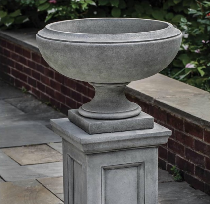 Small Jensen Cast Stone Urn