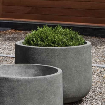 Medium Tribeca Cast Stone Planter